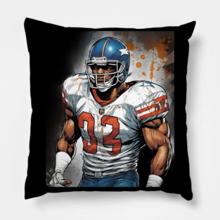 American Football Jersey Pillow