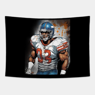 American Football Jersey Tapestry