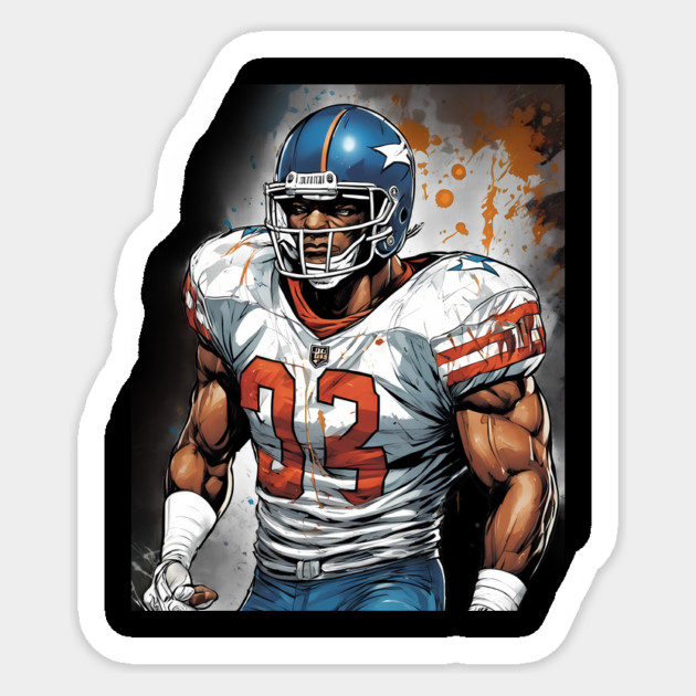 American Football Jersey Sticker by animegirlnft