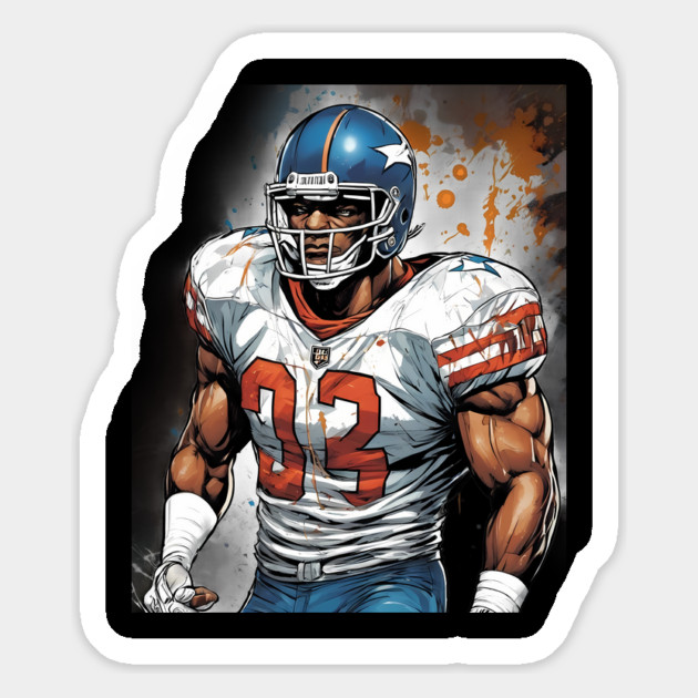American Football Jersey Magnet by animegirlnft
