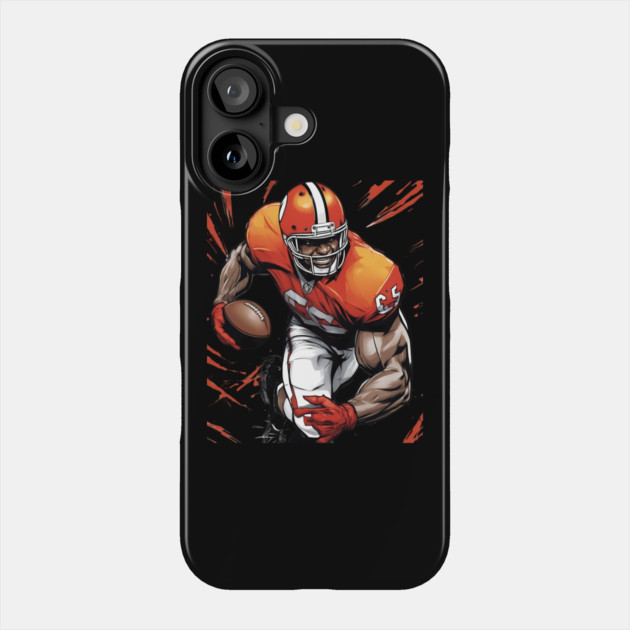 American Football Quarterback Phone Case by animegirlnft
