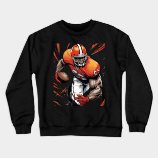 American Football Quarterback Crewneck Sweatshirt