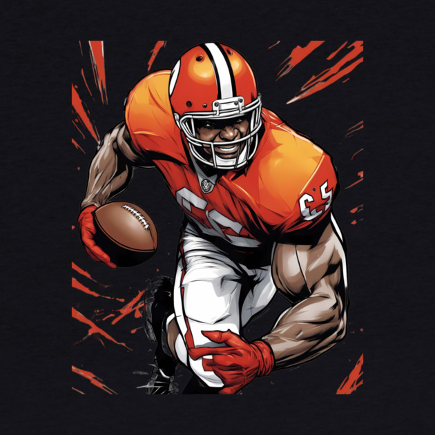 American Football Quarterback by animegirlnft