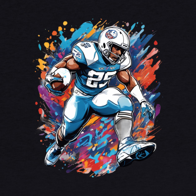 American Football Running Back by animegirlnft