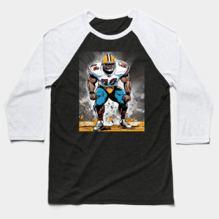 American Football Wide Receiver Baseball T-Shirt