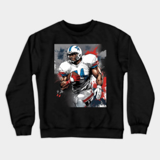 American Football Offensive Tackle Crewneck Sweatshirt