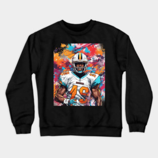 American Football Defensive Tackle Crewneck Sweatshirt