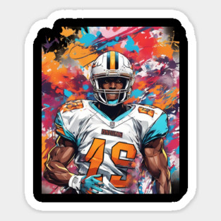 American Football Defensive Tackle Sticker