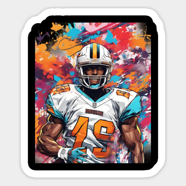 American Football Defensive Tackle Sticker by animegirlnft