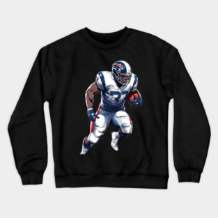 American Football Offensive End Crewneck Sweatshirt