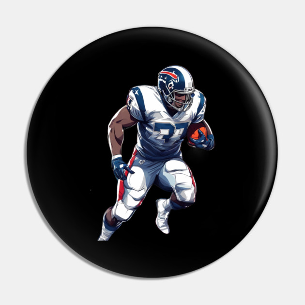 American Football Offensive End Pin by animegirlnft