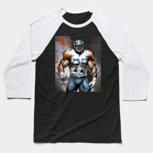 American Football Defensive End Baseball T-Shirt