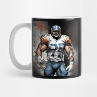 American Football Defensive End Mug