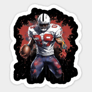 American Football Offensive Guard Sticker