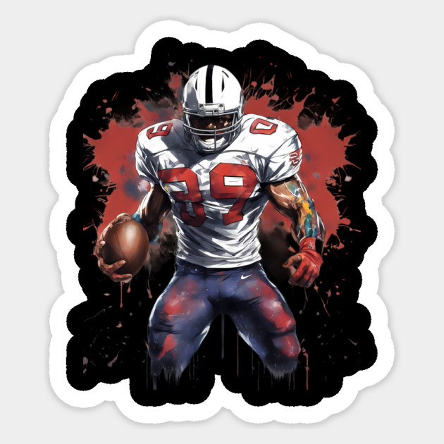 American Football Offensive Guard Sticker by animegirlnft