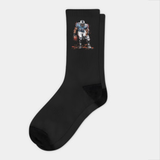 American Football Linebacker Socks