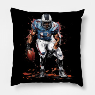 American Football Linebacker Pillow