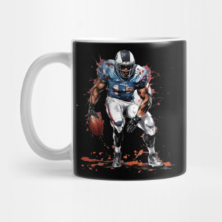 American Football Linebacker Mug