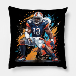 American Football Tight End Pillow
