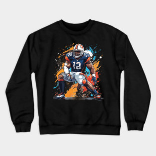 American Football Tight End Crewneck Sweatshirt