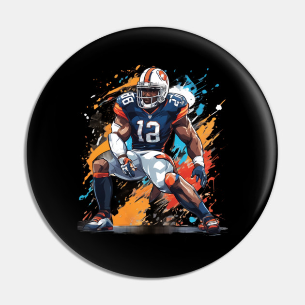 American Football Tight End Pin by animegirlnft