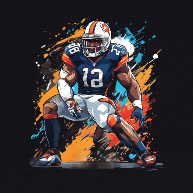American Football Tight End by animegirlnft