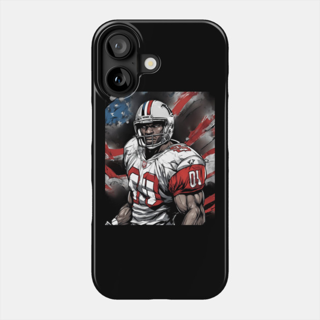 American Football Safety Phone Case by animegirlnft