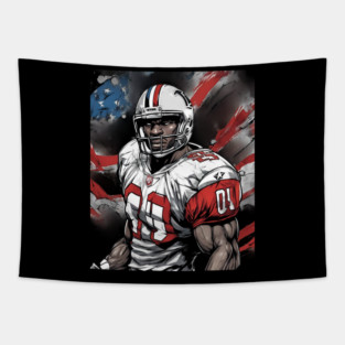 American Football Safety Tapestry