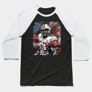 American Football Safety Baseball T-Shirt