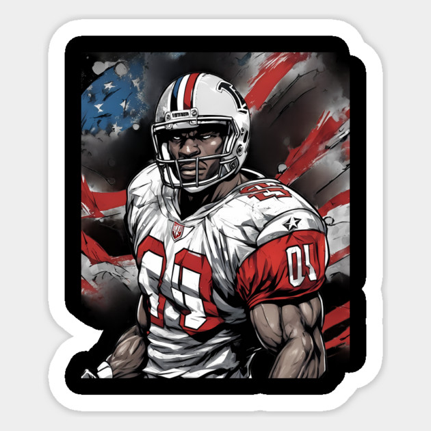 American Football Safety Sticker by animegirlnft