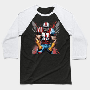 American Football Cornerback Baseball T-Shirt