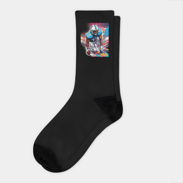 American Football Field Goal Socks by animegirlnft