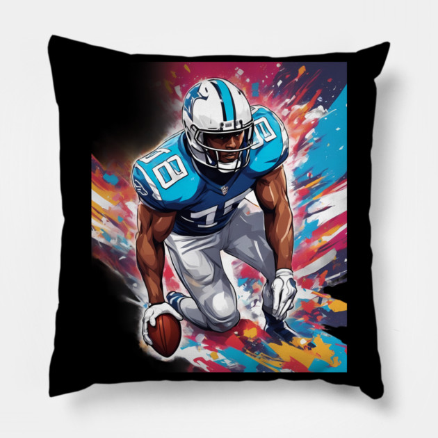 American Football Field Goal Pillow by animegirlnft
