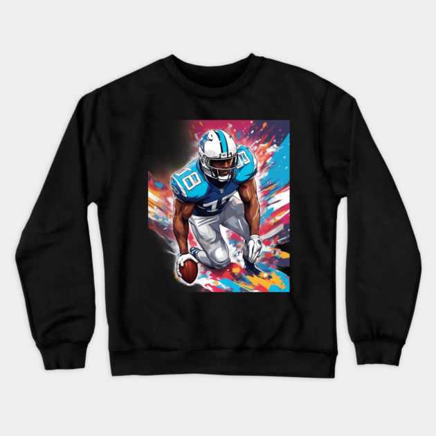 American Football Field Goal Crewneck Sweatshirt by animegirlnft
