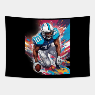 American Football Field Goal Tapestry