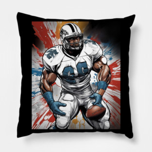 American Football Touchdown Pillow