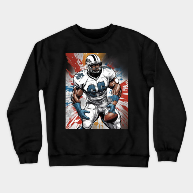 American Football Touchdown Crewneck Sweatshirt by animegirlnft