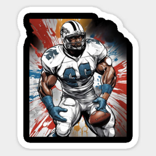 American Football Touchdown Sticker