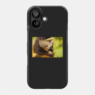 Golden Monkey at Ruwanda Phone Case