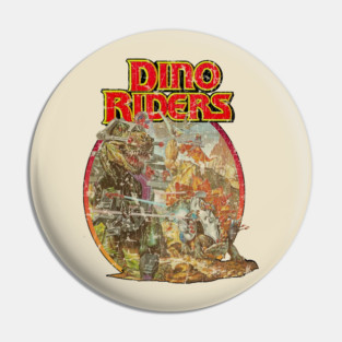 Dino Riders The Adventure 1988 Pin