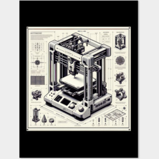 3D Printer Breakdown - 3D Printing Posters and Art