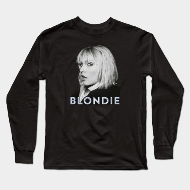 Blondie Debbie Harry Long Sleeve T-Shirt by Timeless Chaos