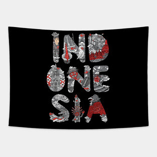 amazing culture and heritage of indonesia bali Tapestry