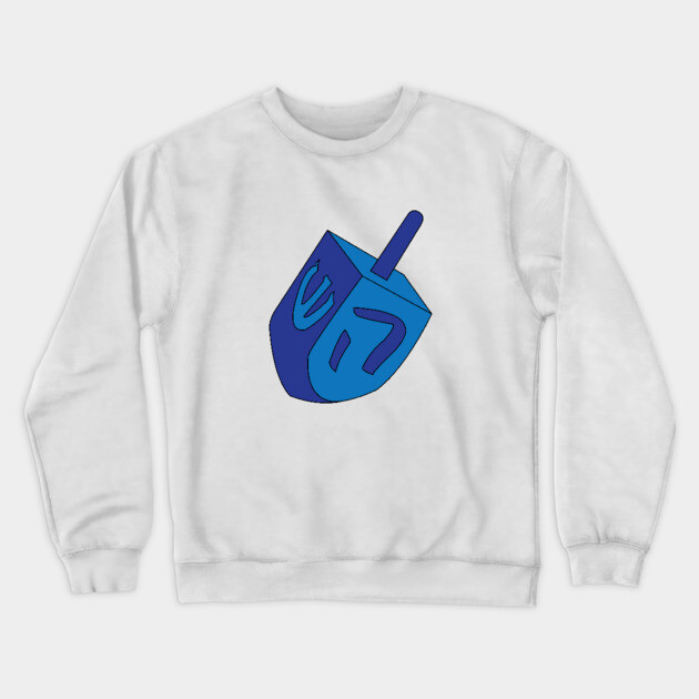 Dreidel Crewneck Sweatshirt by DickinsonDesign