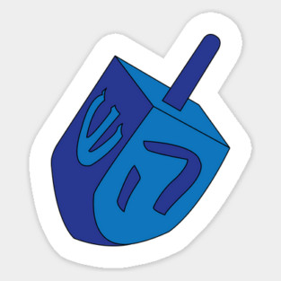 Dreidel Sticker