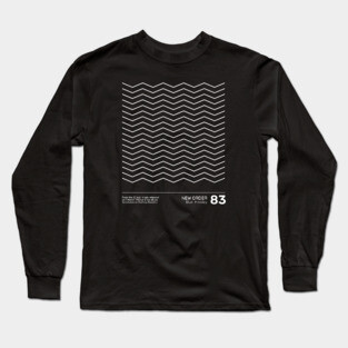 New Order Blue Monday Long Sleeve T-Shirt
