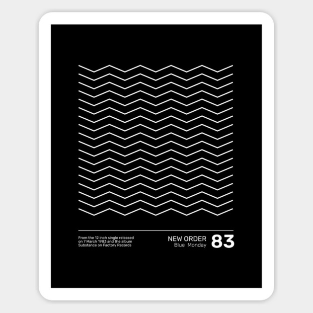 Blue Monday fanart Magnet by Timeless Chaos