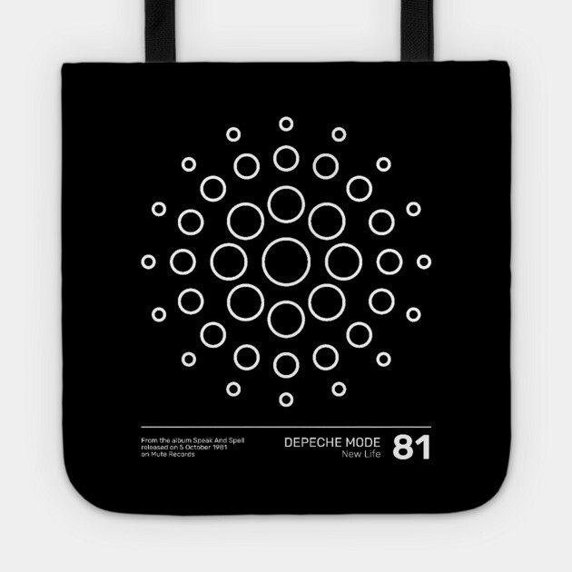 Depeche Mode New Life Tote by Timeless Chaos