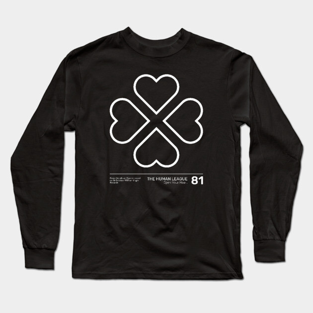 The Human League Open Your Heart Long Sleeve T-Shirt by Timeless Chaos