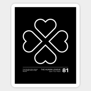 Open Your Heart Sticker